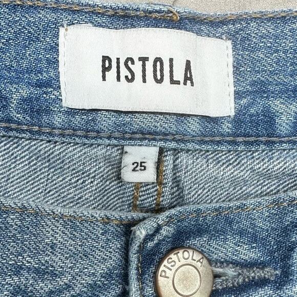 EUC | Pistola Denim | Jen Slouchy Boyfriend Distressed Jeans | Primrose | 25 - Picture 8 of 15